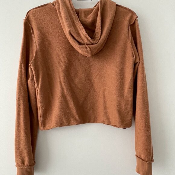 Missguided - Tan hoodie - size US 4 - Picture 2 of 3